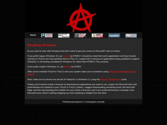Piracy/Windows screenshot