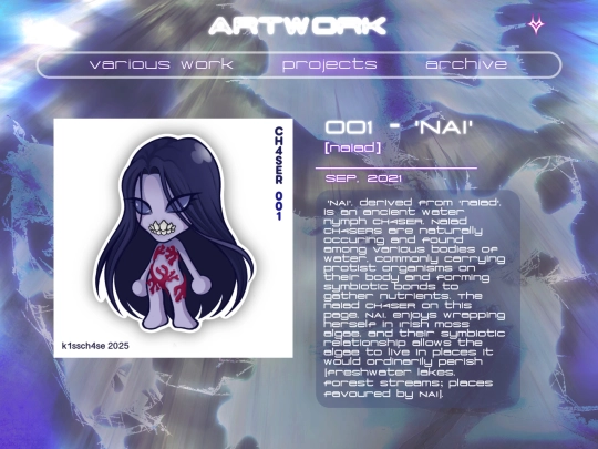 ARTWORK/PROJECTS/CH4SERZ/001NAI screenshot