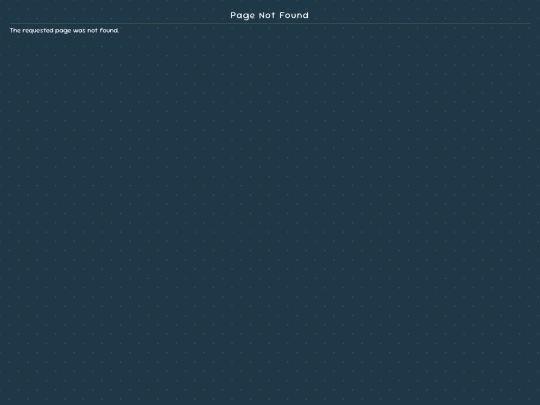 not_found screenshot