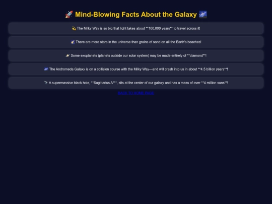 galaxy screenshot