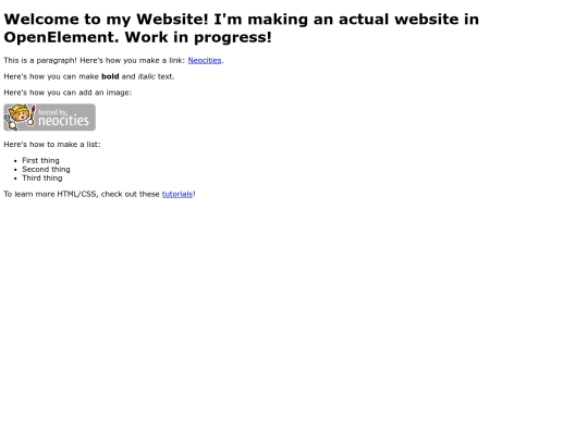 index screenshot