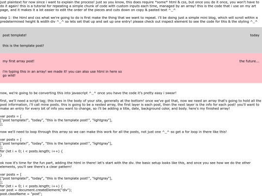 blog/posts/miniblog screenshot