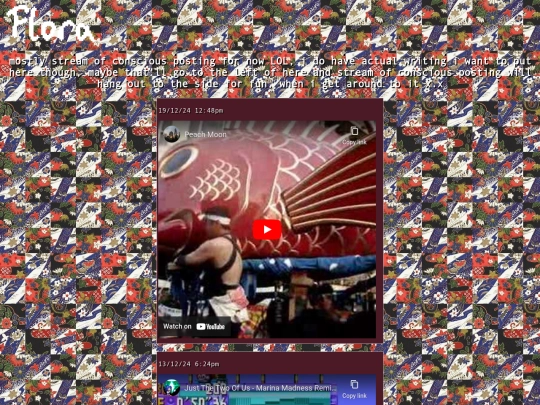 blog screenshot