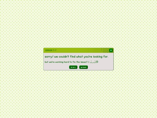 not_found screenshot