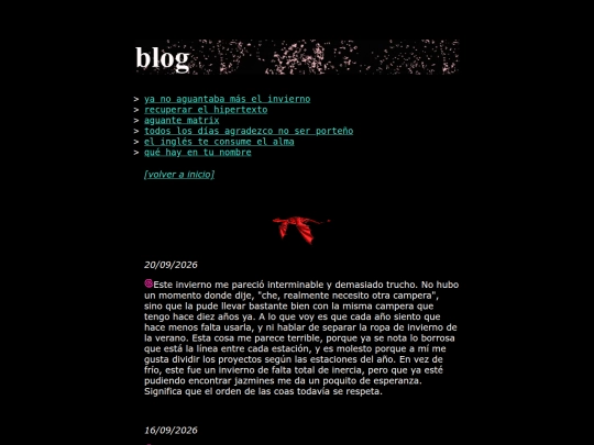 blog screenshot