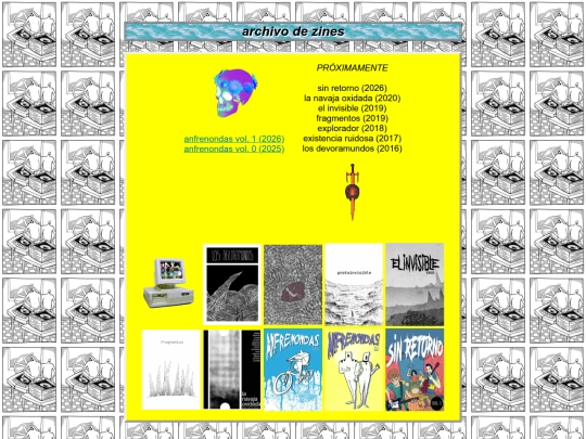 zines screenshot