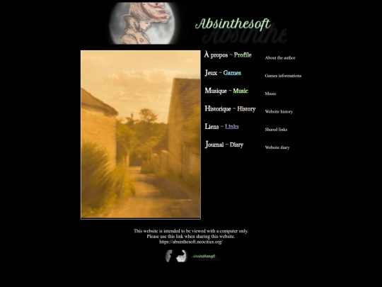 homepage screenshot