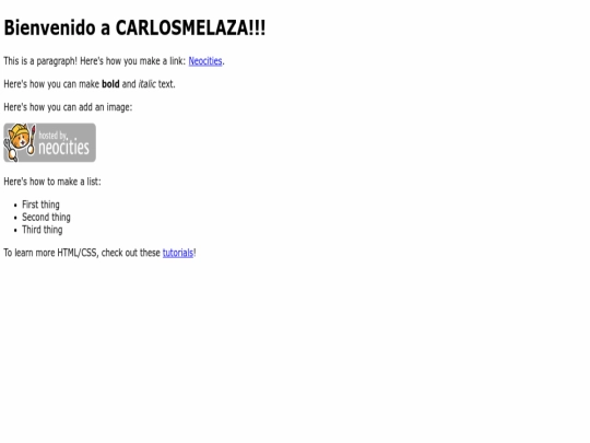 index screenshot