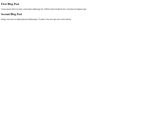 test screenshot