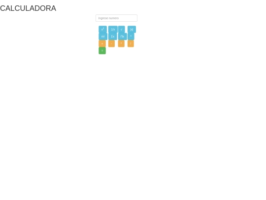 calculadora screenshot