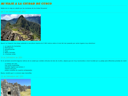viaje/bicicleta screenshot