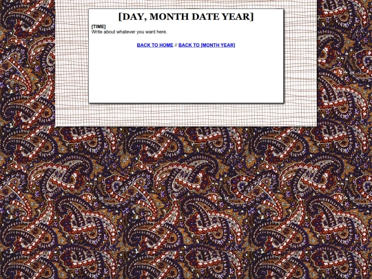 journal/000ENTRYTEMPLATE screenshot