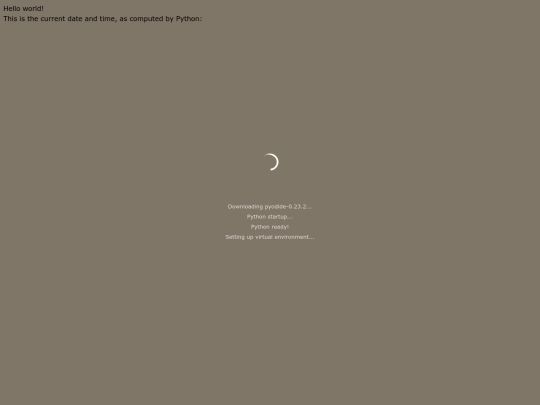 pythontest screenshot