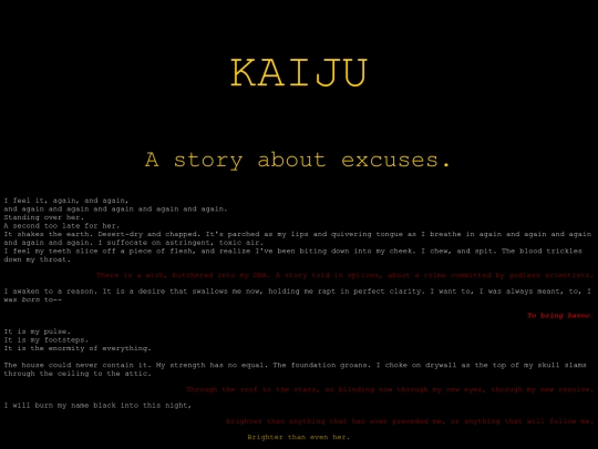 kaiju screenshot