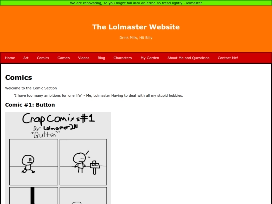 Comics screenshot