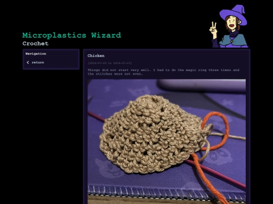 crochet/chicken screenshot
