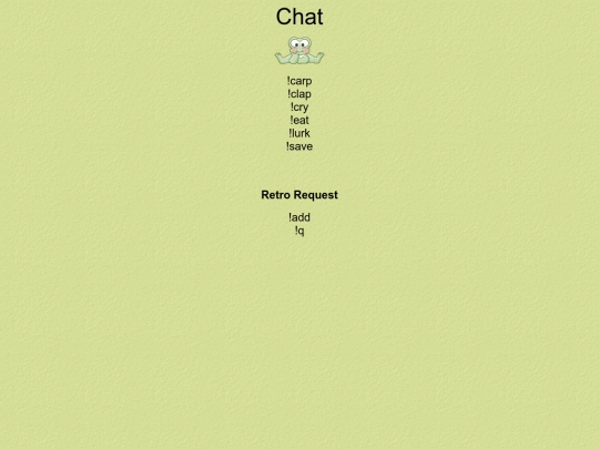 commands/chat screenshot