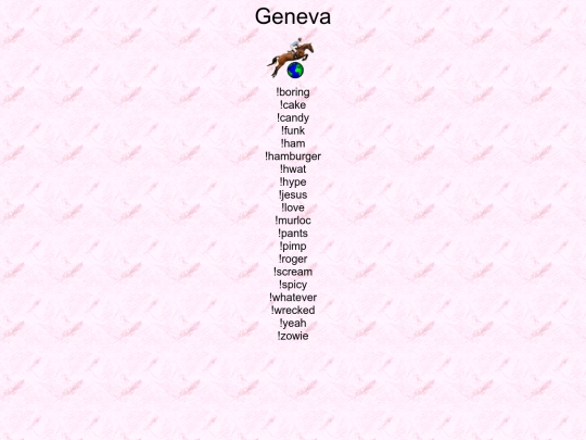 commands/geneva screenshot