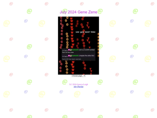kofi/playlists/2024/July/7 screenshot