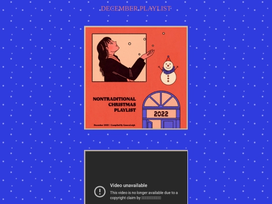 kofi/playlists/december screenshot