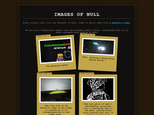 infoaboutNULL screenshot