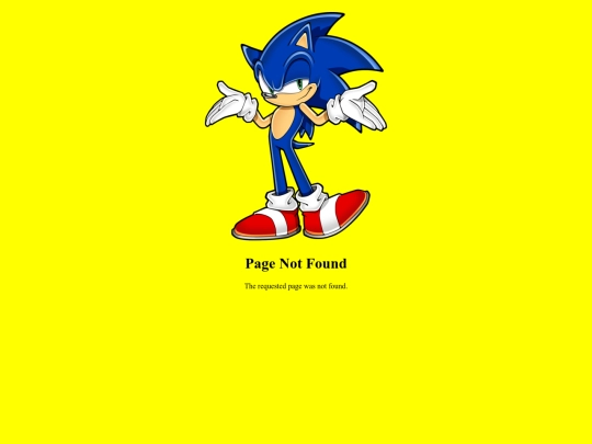 not_found screenshot