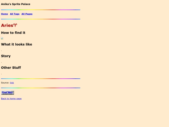 page/constellations/aries screenshot