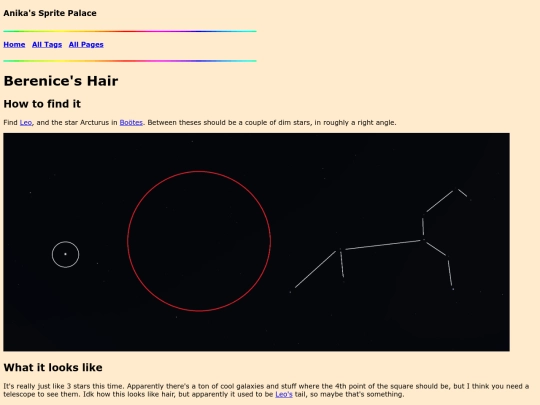 page/constellations/berenices-hair screenshot