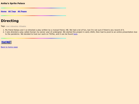 page/directing screenshot