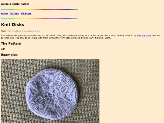 page/disks screenshot