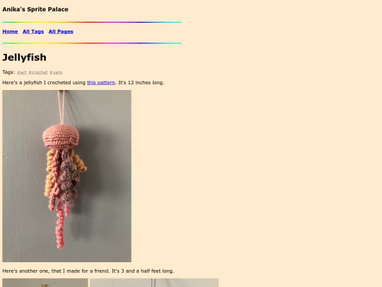 page/jellyfish screenshot