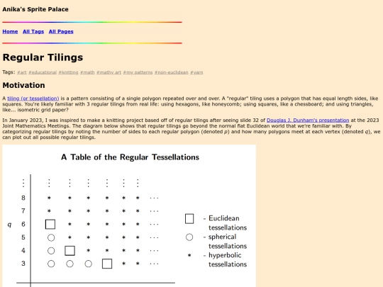 page/tilings screenshot