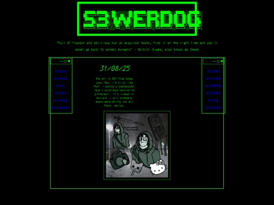 the sewage/thesewageart screenshot