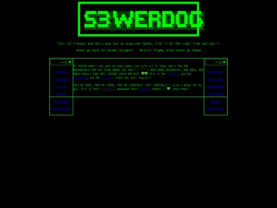 the sewage/thesewagefriends screenshot