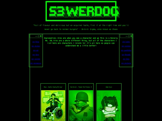the sewage/thesewagekins screenshot