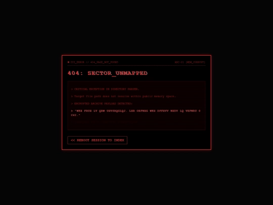 not_found screenshot