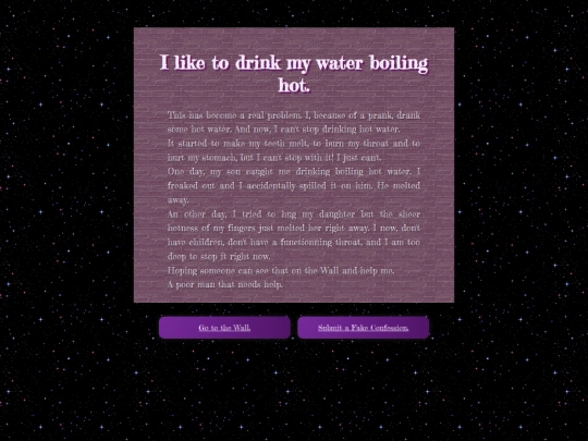 confessions/confession3 screenshot