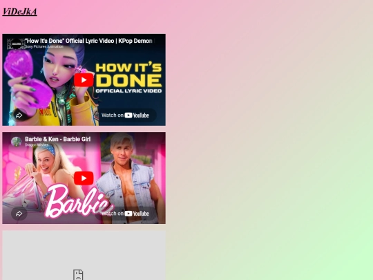 videjka screenshot