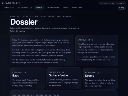 band screenshot