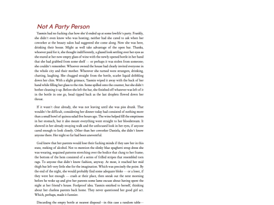 WritingSample screenshot