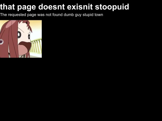 not_found screenshot