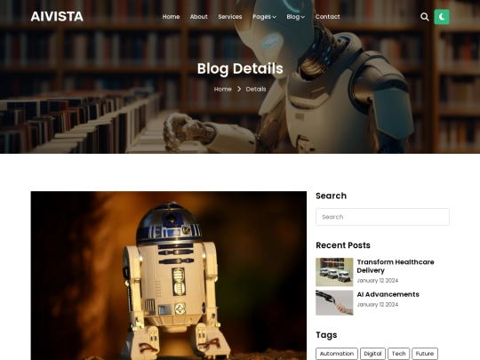 Aivista/blog-details screenshot