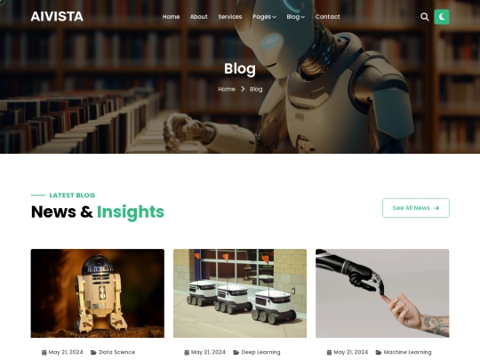 Aivista/blog screenshot