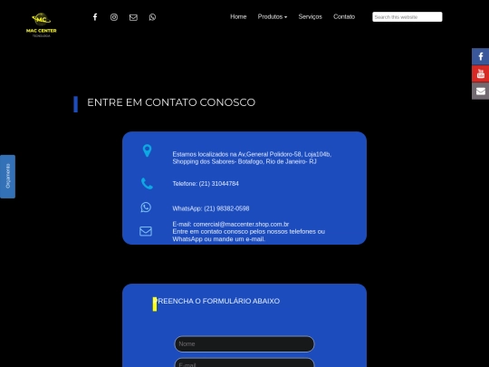mac_center03/contatos screenshot