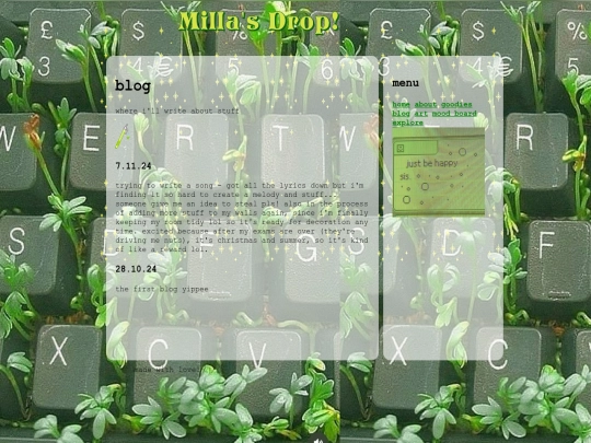 blog screenshot