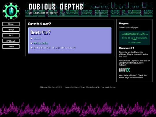 archive screenshot