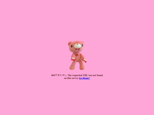 not_found screenshot