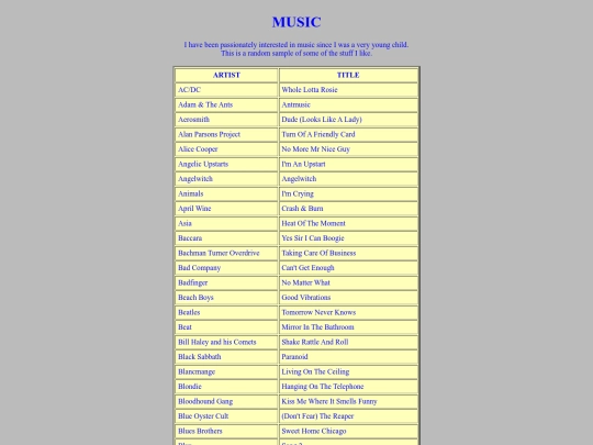 music screenshot