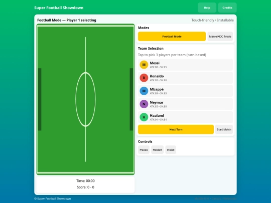 Superfootballshowdown screenshot