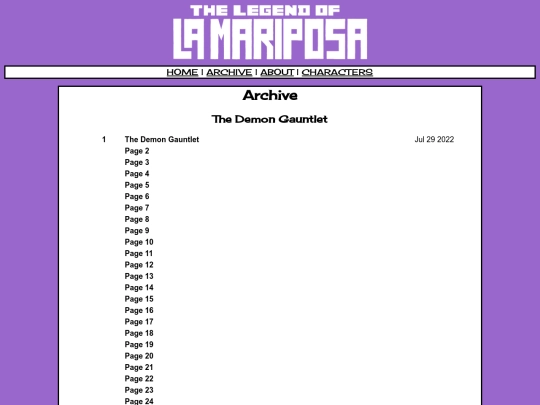 archive screenshot